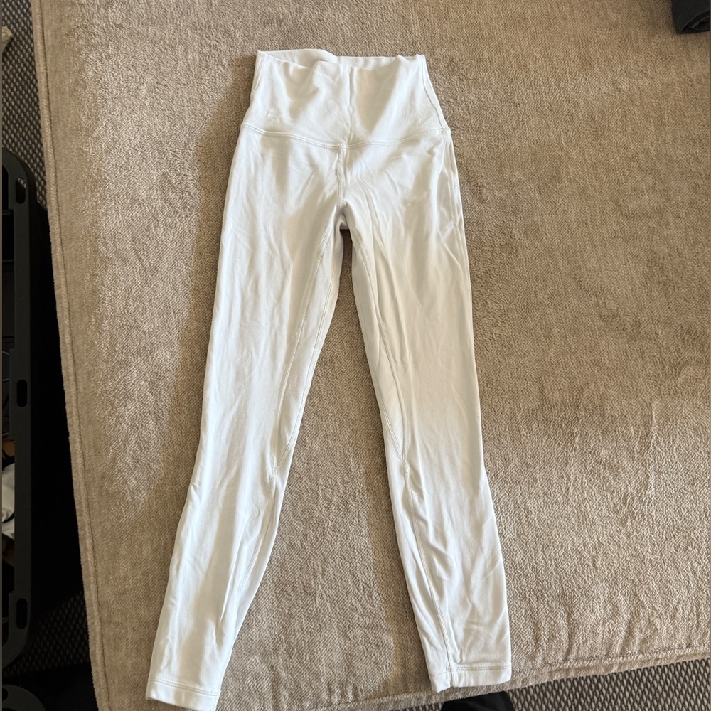 lululemon athletica White Align Leggings 28”